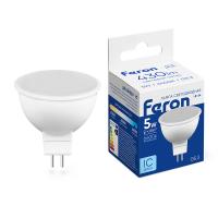 Лампа светодиодная Feron LB-24 MR16 G5.3 5W 6400K