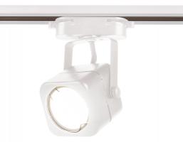 Трековый однофазный светильник со сменной лампой GL5107 WH белый GU10 max 12W Ambrella light