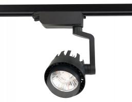 Трековый однофазный светодиодный светильник GL6108 BK черный LED 20W 4200K 24° Ambrella light