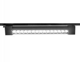 Трековый однофазный светодиодный светильник GL6690 BK черный LED 18W 4200K 24° Ambrella light