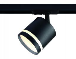 Трековый однофазный светильник со сменной лампой GL5372 BK черный GX53 max 12W Ambrella light