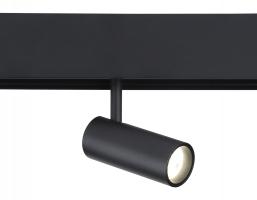Светильник светодиодный для шинопровода Magnetic  GL3814 BK черный IP20 7W 4200K 48V 24° D35*80 Ambrella light