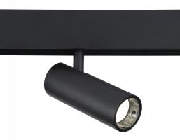 Светильник светодиодный для шинопровода Magnetic GL3823 BK черный IP20 10W 4200K 48V 24° D47*128 Ambrella light