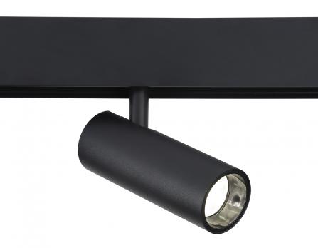 Светильник светодиодный для шинопровода Magnetic GL3823 BK черный IP20 10W 4200K 48V 24° D47*128 Ambrella light