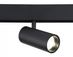 Светильник светодиодный для шинопровода Magnetic GL3833 BK черный IP20 15W 4200K 48V 24° D57*128 Ambrella light