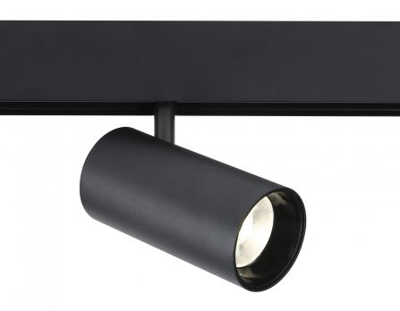Светильник светодиодный для шинопровода Magnetic GL3841 BK черный 20W 4200K 48V IP20 24° D67*138 Ambrella light