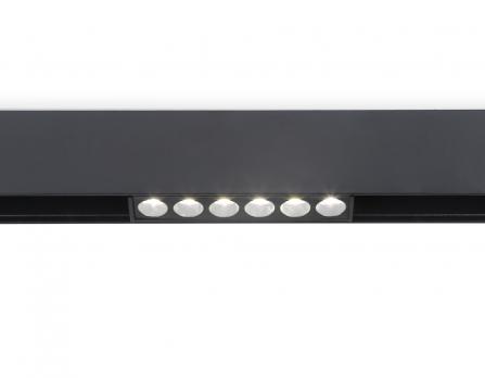 Светильник светодиодный для шинопровода Magnetic GL4019 BK черный IP20 6W 4200K 48V 24° 115*22*45 Ambrella light