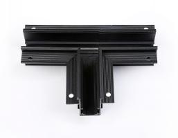 Коннектор т-образный для встраиваемого шинопровода Magnetic GL3356 BK черный 170*85*46,8 Ambrella light