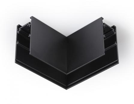Коннектор угловой для накладного шинопровода Magnetic GL3372 BK черный 85*85*H53.7 Ambrella light