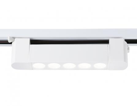 Светильник светодиодный трековый однофазный GL6700 WH белый IP20 10W 4200K 24° 192*35*57 Ambrella light