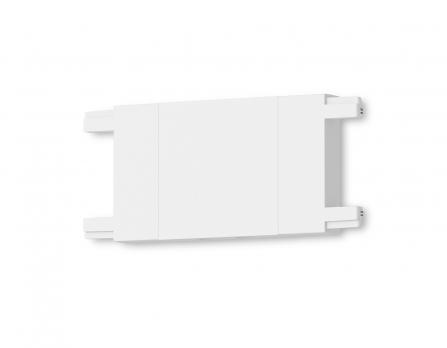 Коннектор прямой для накладного шинопровода Magnetic Ultra Slim GV1107 WH белый 46*26*26 Ambrella light