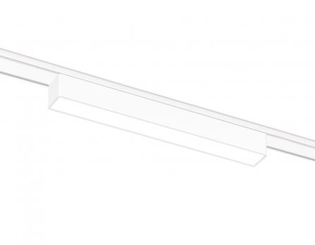 Светильник светодиодный трековый для шинопровода Magnetic Ultra Slim GV1447 WH белый IP20 10W 4200K 48V 230*26*24 Ambrella light