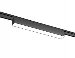 Светильник светодиодный трековый для шинопровода Magnetic Ultra Slim GV1449 BK черный IP20 10W 4200K 48V 230*26*24 Ambrella light