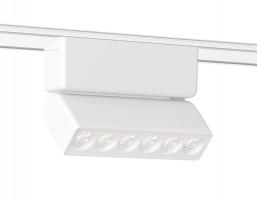 Светильник светодиодный трековый для шинопровода Magnetic Ultra Slim GV1468 WH белый IP20 6W 4200K 48V 24° 122*26*80 Ambrella light