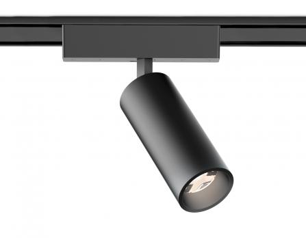 Светильник светодиодный трековый для шинопровода Magnetic Ultra Slim GV1511 BK черный IP20 9W 4200K 48V 24° D44*160 Ambrella light