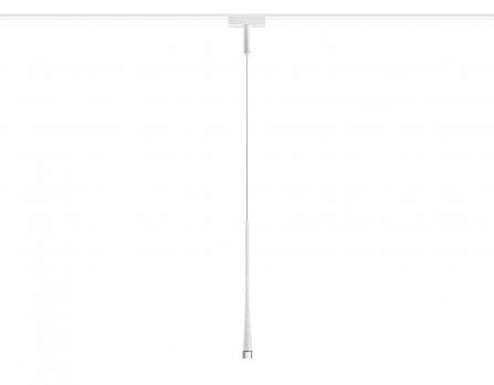 Светильник светодиодный трековый для шинопровода Magnetic Ultra Slim GV1636 WH белый IP20 6W 4200K 48V 38° D36*1500 Ambrella light