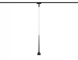 Светильник светодиодный трековый для шинопровода Magnetic Ultra Slim GV1644 BK черный IP20 9W 4200K 48V D75*1500 Ambrella light