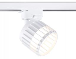 Трековый однофазный светильник со сменной лампой GL5348 WH белый GX53 D100*80 Ambrella light