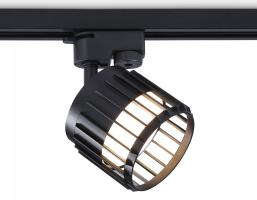Трековый однофазный светильник со сменной лампой GL5349 BK черный GX53 D100*80 Ambrella light