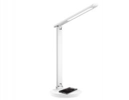 Светодиодная настольная лампа с беспроводной зарядкой DE520 WH белый LED 3000-6400K 8W Ambrella light