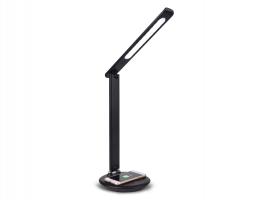 Светодиодная настольная лампа с беспроводной зарядкой DE521 BK черный LED 3000-6400K 8W Ambrella light