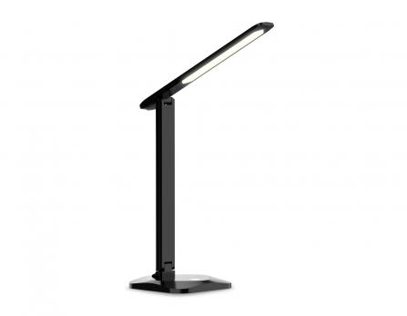 Светильник светодиодный настольный DE451 BK черный LED 2800-6500K 9W Ambrella light