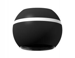 Корпус светильника накладной для насадок D60/70mm c LED подсветкой C1102 SBK черный песок D100*H80mm MR16 GU5.3 LED 3W 4200K Ambrella light