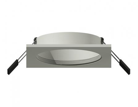 Корпус светильника встраиваемый для насадок D70mm C7633 SGR серый песок 92*92*H25mm MR16 GU5.3 Ambrella light