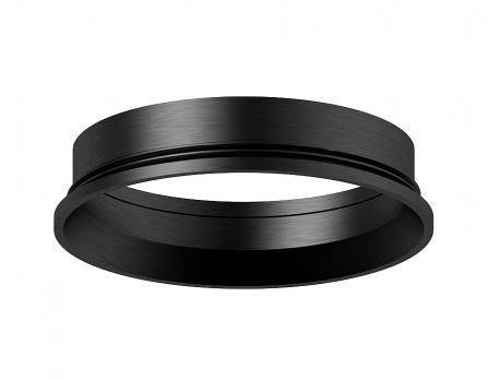 Насадка передняя для корпуса светильника с диаметром отверстия D60mm N6103 PBK черный полированный D60*H18mm Out2mm MR16 Ambrella light