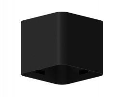 Корпус светильника накладной для насадок 70*70mm C7806 SBK черный песок 70*70*H60mm MR16 GU5.3 Ambrella light