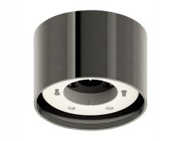 Корпус светильника накладной C8115 DCH черый хром D85*H60mm GX53 Ambrella light