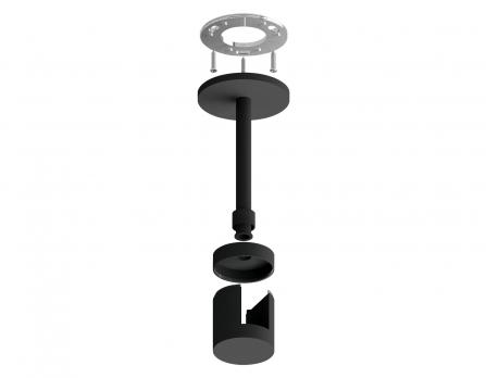 Крепеж накладной Techno Ring A9222 BK черный D20*100mm Ambrella light