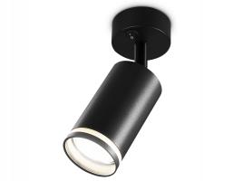 Накладной спот с выключателем TA121 BK черный GU10 max 12W D70*164*D55 Ambrella light