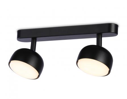 Светильник накладной TN71012/2 BK черный GX53/2 max 12W 260*80*90 Ambrella light