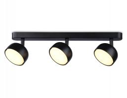 Светильник накладной TN71018/3 BK черный GX53/3 max 12W 400*80*90 Ambrella light