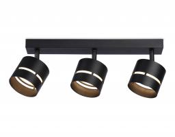 Светильник накладной TN71064/3 BK черный GX53/3 max 12W 405*85*150 Ambrella light