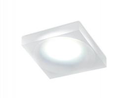 Встраиваемый точечный светильник TN136 WH/FR белый/матовый GU5.3 80*80*32 Ambrella light