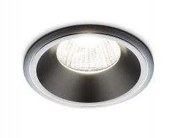 Металлический встраиваемый точечный светильник MR16 A901 SL серебро Ambrella light