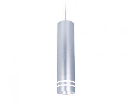Подвесной точечный светодиодный светильник TN251 SL/S серебро/песок LED 4200K 12W D70*290 Ambrella light