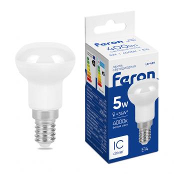 Лампа светодиодная Feron LB-439 E14 5W 4000K