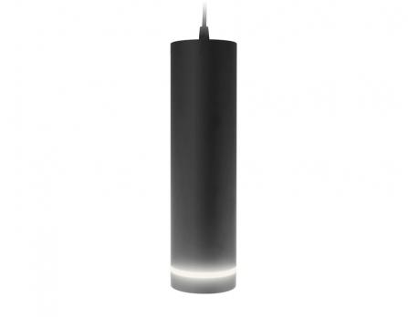 Подвесной светодиодный светильник TN290 SBK черный песок LED 4200K 9W D80*290 Ambrella light