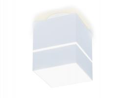 Накладной светодиодный точечный светильник TN257 WH/S белый/песок LED 4200K 7W 80*80*100 Ambrella light