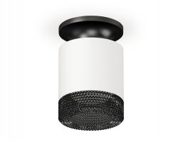 Комплект накладного светильника XS7401084 SWH/PBK/BK белый песок/черный полированный/тонированный MR16 GU5.3 (N7926, C7401, N7192) Ambrella light