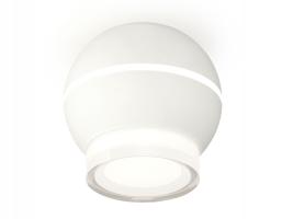 Комплект накладного светильника XS1101042 SWH/FR/CL белый песок/белый матовый/прозрачный MR16 GU5.3 LED 3W 4200K (C1101, N7160) Ambrella light
