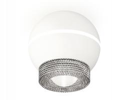 Комплект накладного светильника XS1101030 SWH/CL белый песок/прозрачный MR16 GU5.3 LED 3W 4200K (C1101, N7191) Ambrella light