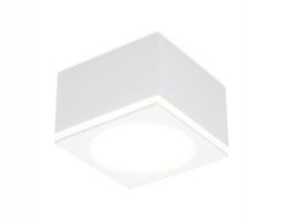 Накладной светодиодный точечный светильник TN266 WH белый LED 4200K 12W 96*96*70 Ambrella light