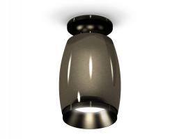 Комплект накладного светильника XS1123042 DCH/PBK черный хром/черный полированный MR16 GU5.3 (N6902, C1123, N7031) Ambrella light