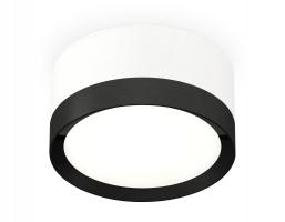 Комплект накладного светильника XS8101002 SWH/PBK белый песок/черный полированный GX53 (C8101, N8113) Ambrella light