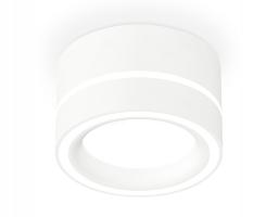 Комплект накладного светильника с акрилом XS8101018 SWH/FR белый песок/белый матовый GX53 (C8101, N8433) Ambrella light