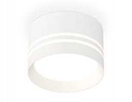 Комплект накладного светильника с акрилом XS8101021 SWH/FR белый песок/белый матовый GX53 (C8101, N8477) Ambrella light